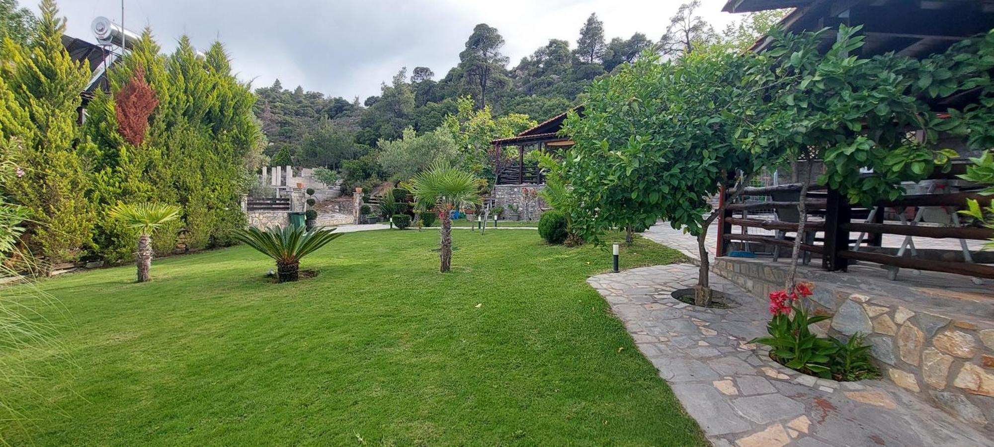 Dimitris Villas - Villa 4 ออร์โมส ปานากีอาส ภายนอก รูปภาพ